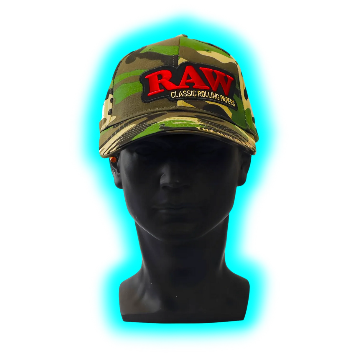 Raw Hat Camo With Poker