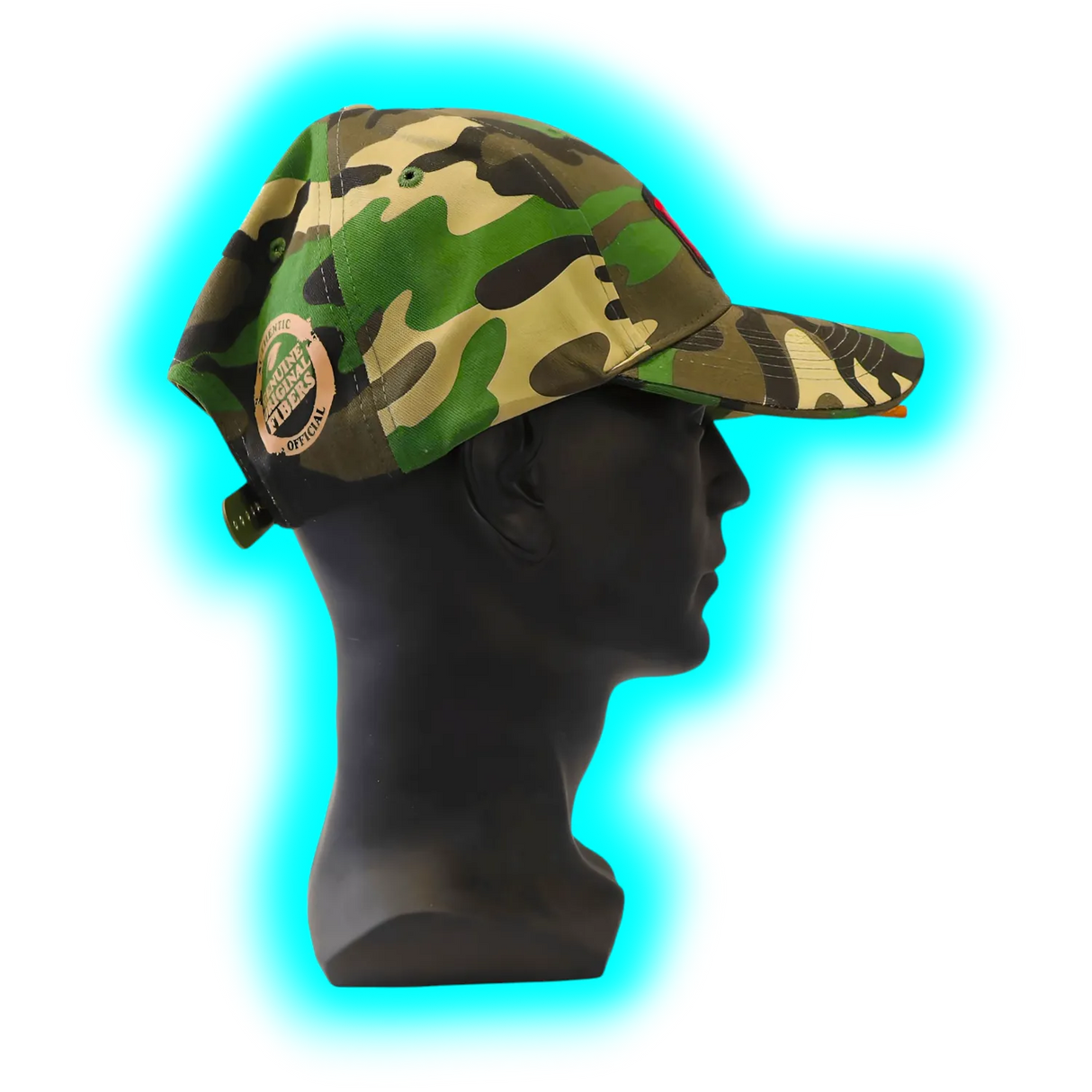 Raw Hat Camo With Poker