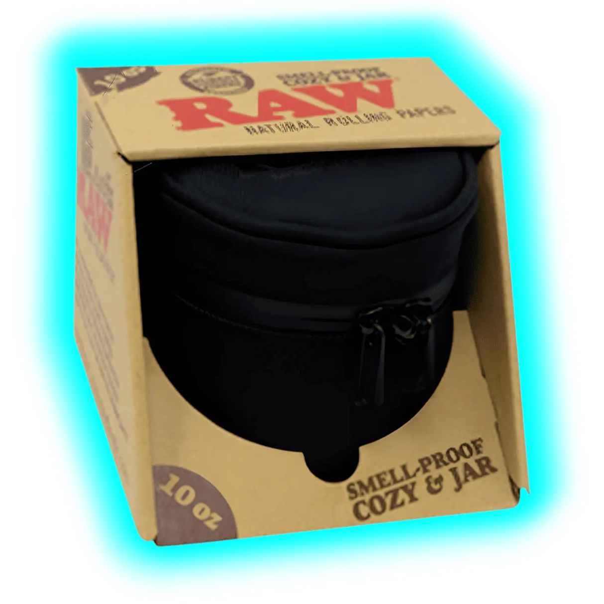 RAW Mason Jar In Protective Case 16oz