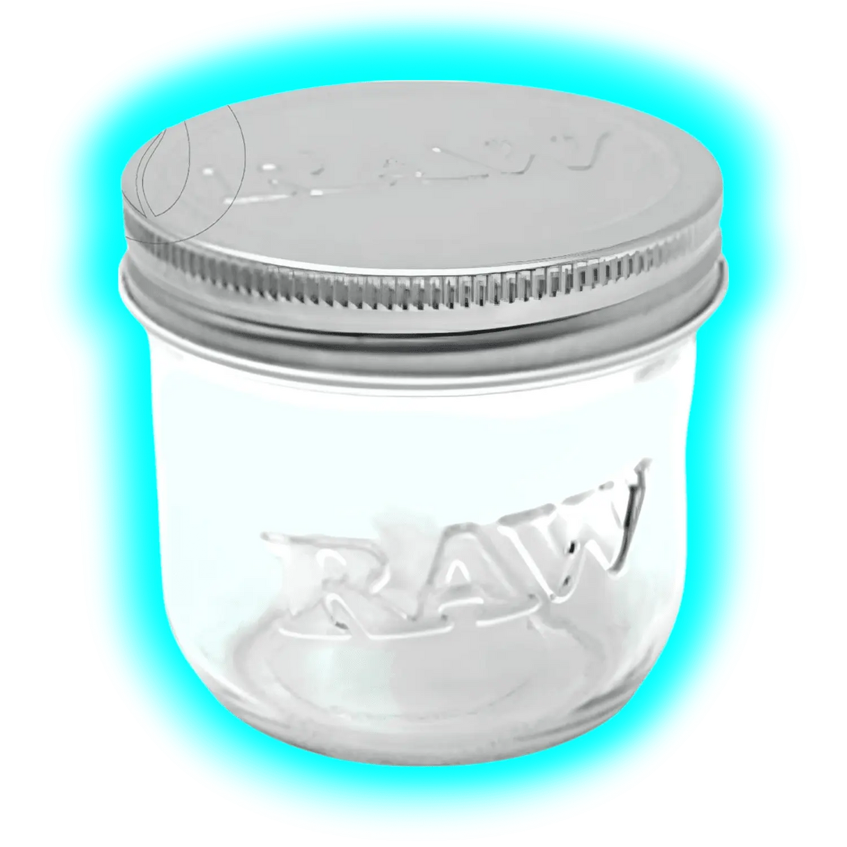 RAW Mason Jar In Protective Case 16oz