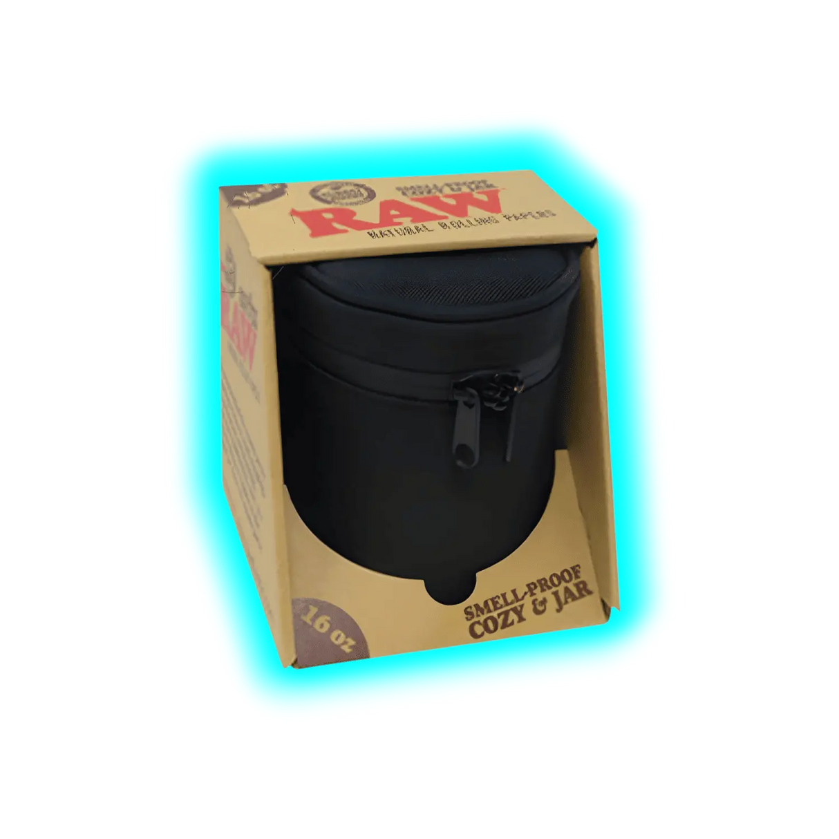 RAW Mason Jar In Protective Case 10oz