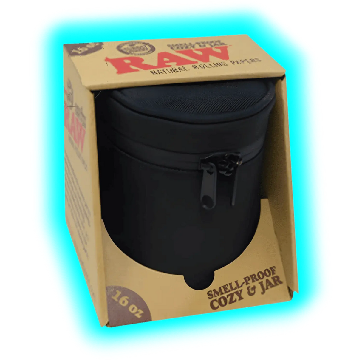 RAW Mason Jar In Protective Case 10oz