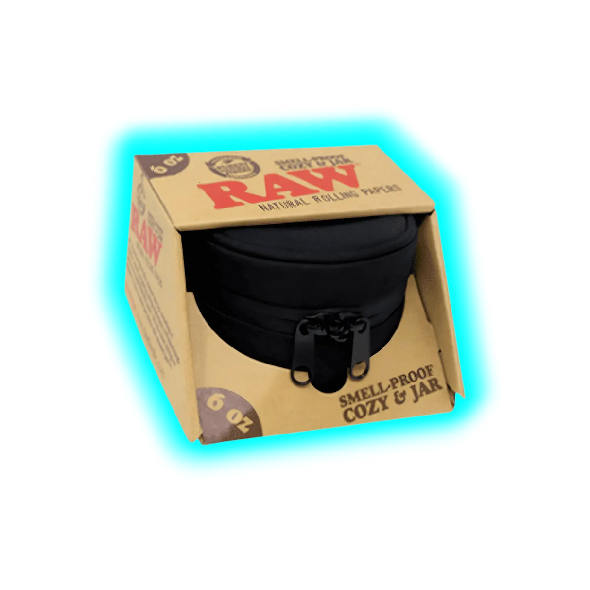 RAW Mason Jar In Protective Case 6oz