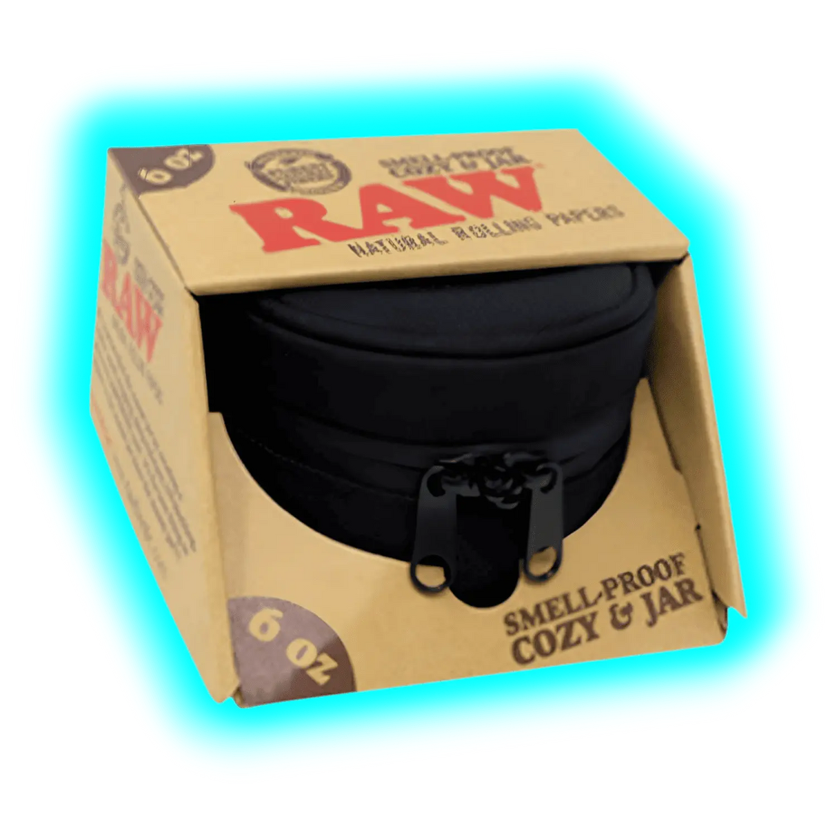 RAW Mason Jar In Protective Case 6oz