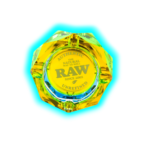 RAW Rainbow Glass Ashtray
