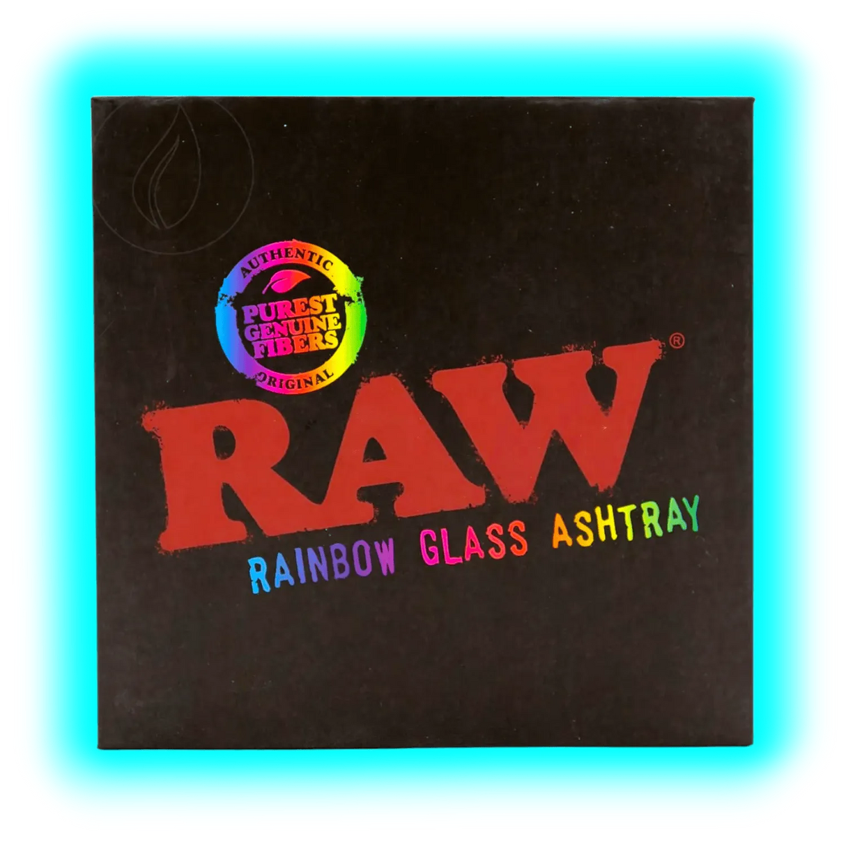 RAW Rainbow Glass Ashtray