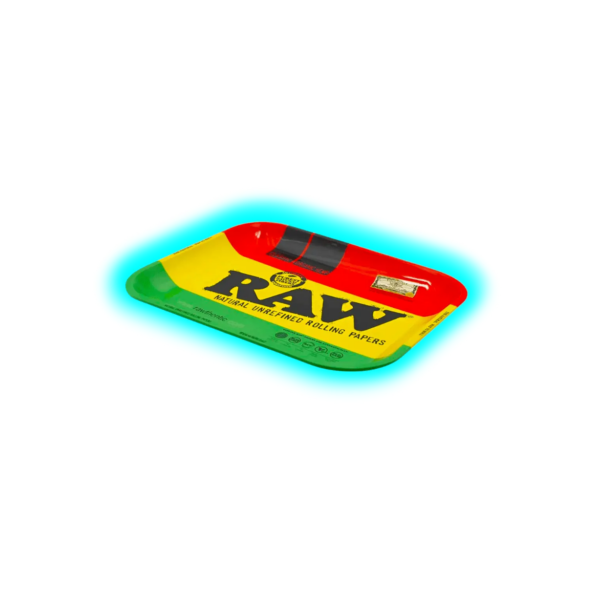 RAW Rolling Tray L Rasta 275 x 340mm