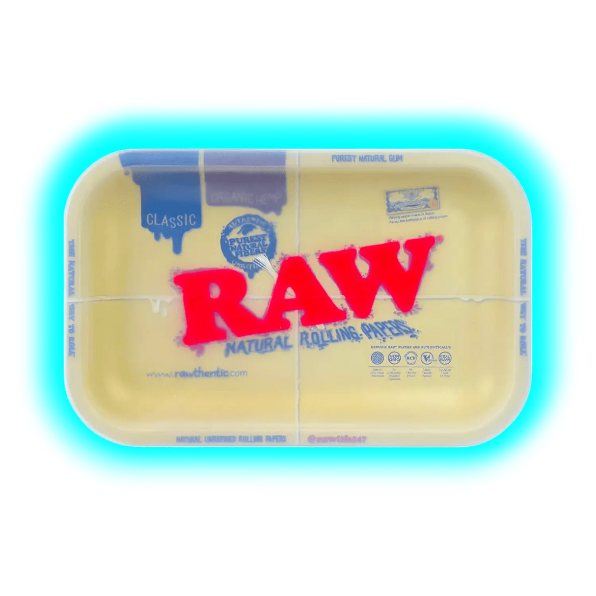 RAW Rolling Tray M with Silicone Cover 175 x 275mm