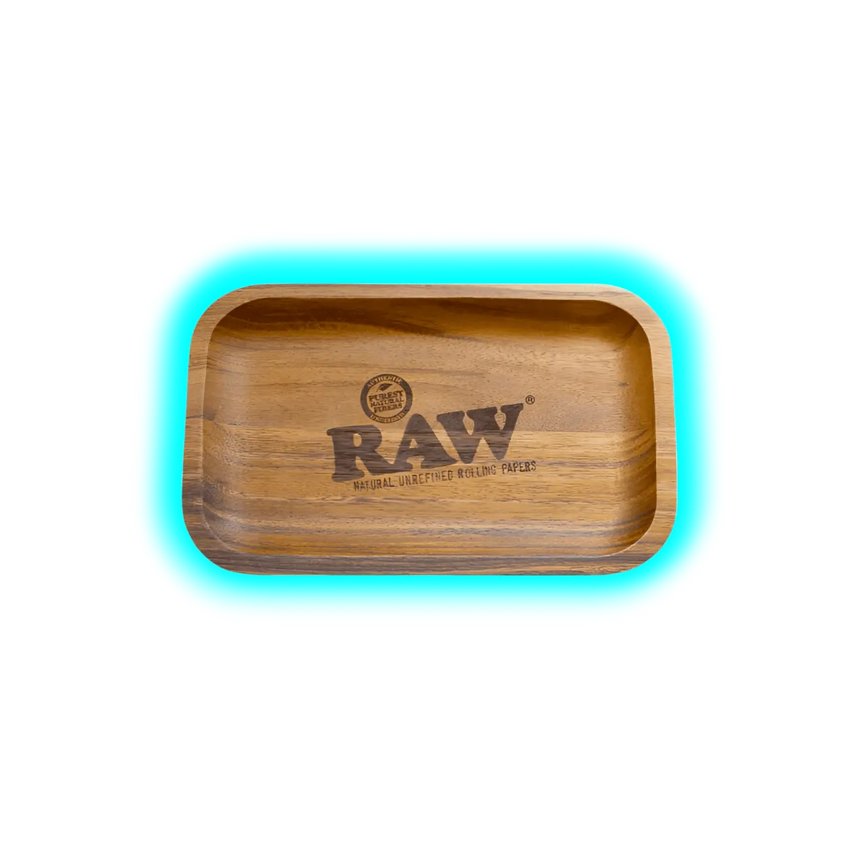 RAW Rolling Tray M Wooden 280 x 175mm