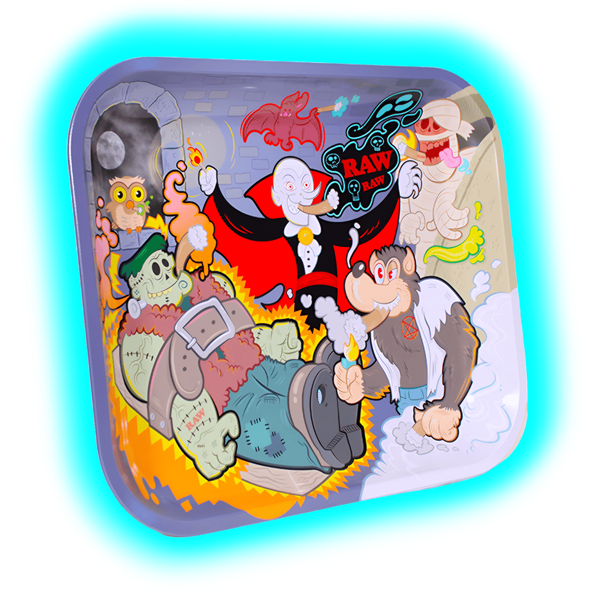 RAW Rolling Tray Monster Sesh M 175 x 275mm