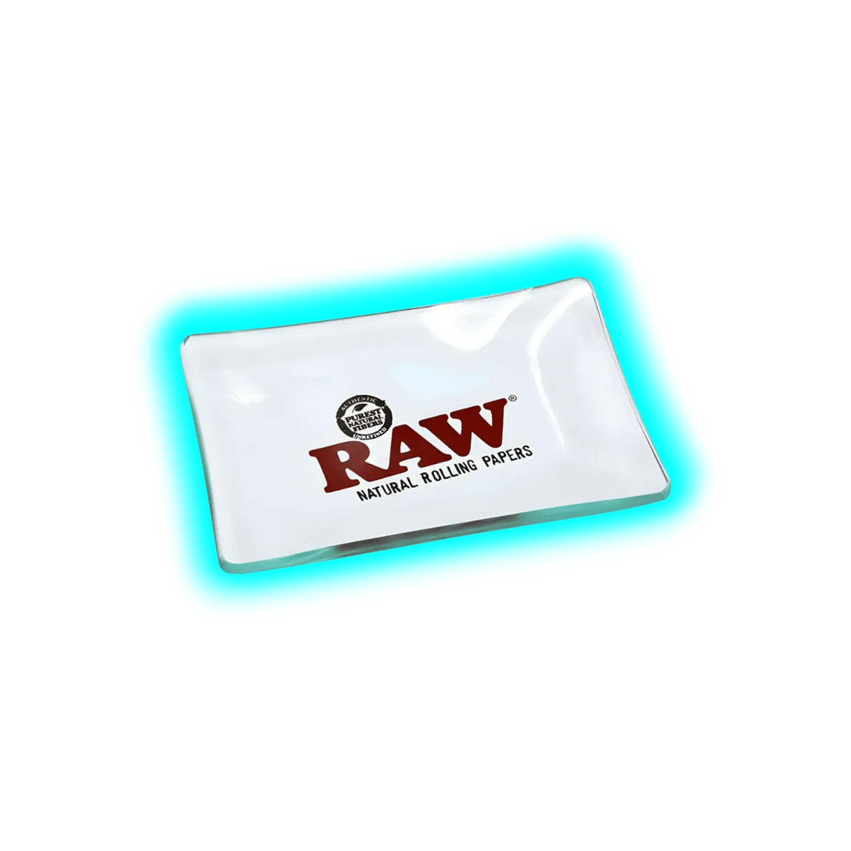RAW Rolling Tray S Glass 150 x 100mm