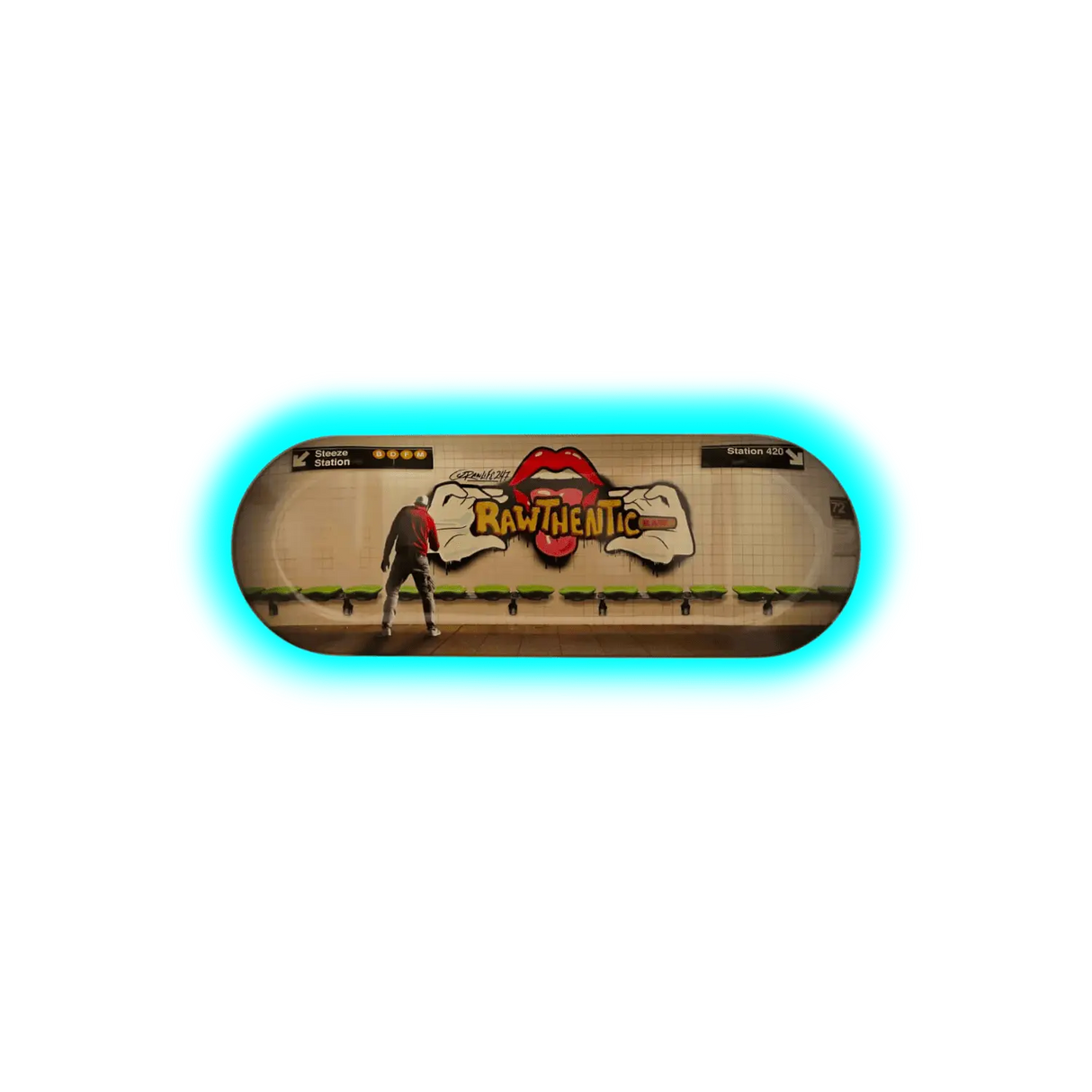 RAW Rolling Tray Skate Deck 2 155 x 420mm