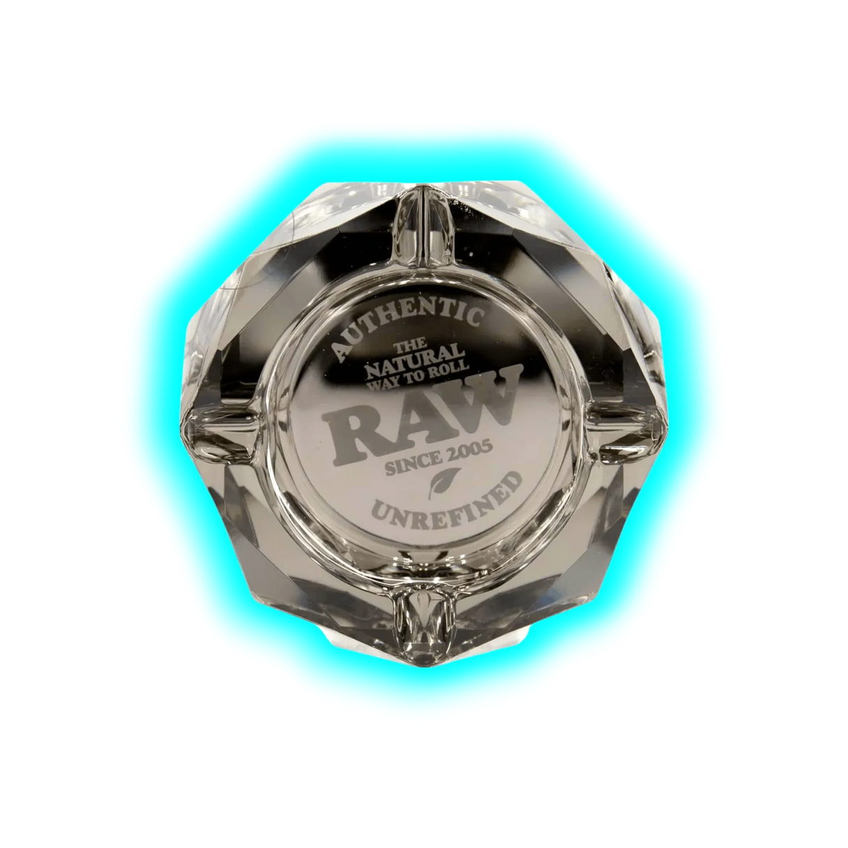 RAW The Dark Side Glass Ashtray