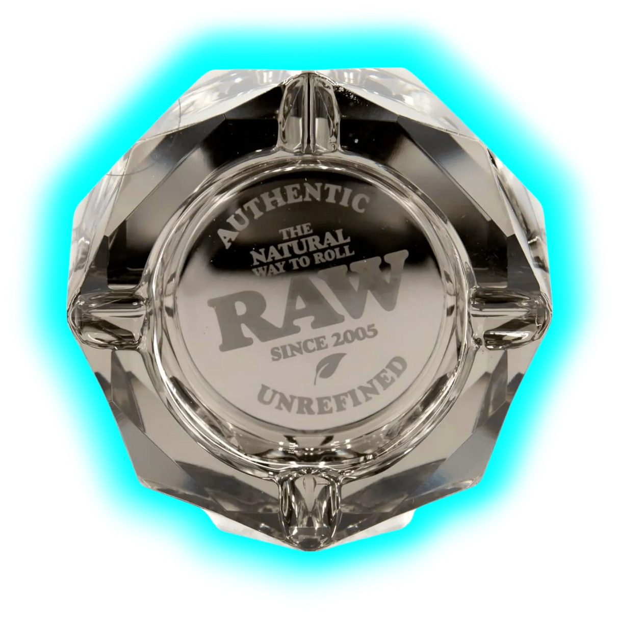 RAW The Dark Side Glass Ashtray