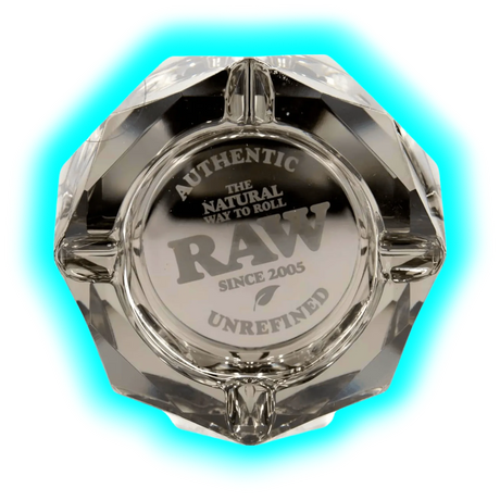 RAW The Dark Side Glass Ashtray