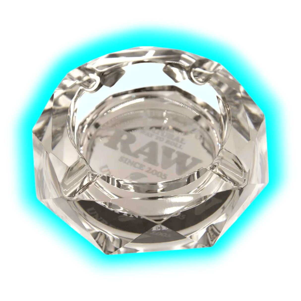 RAW The Dark Side Glass Ashtray