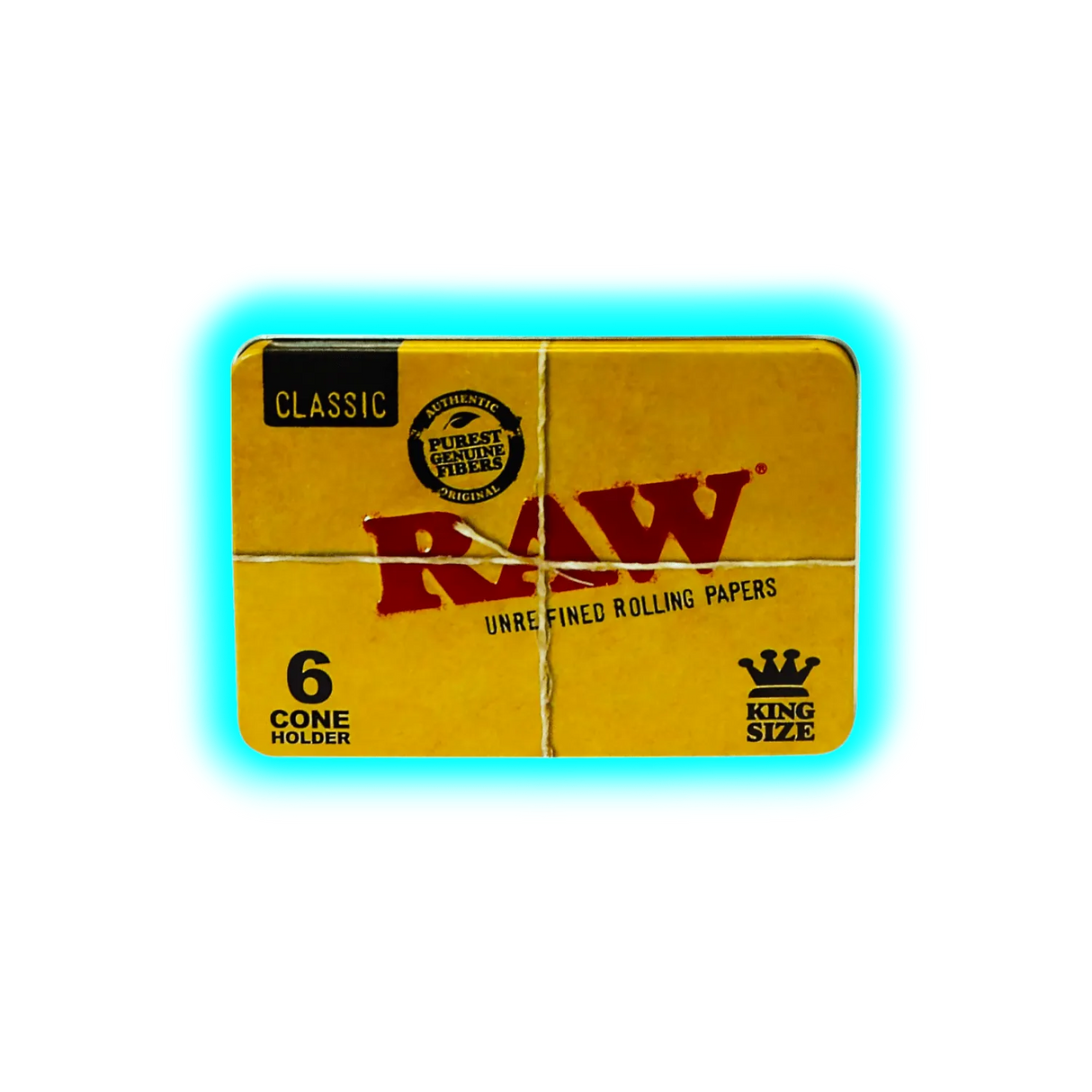 RAW Tin Case for 6 King Size Joints