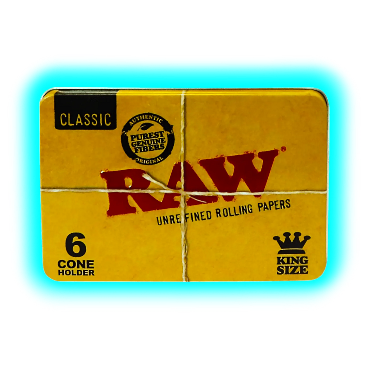 RAW Tin Case for 6 King Size Joints