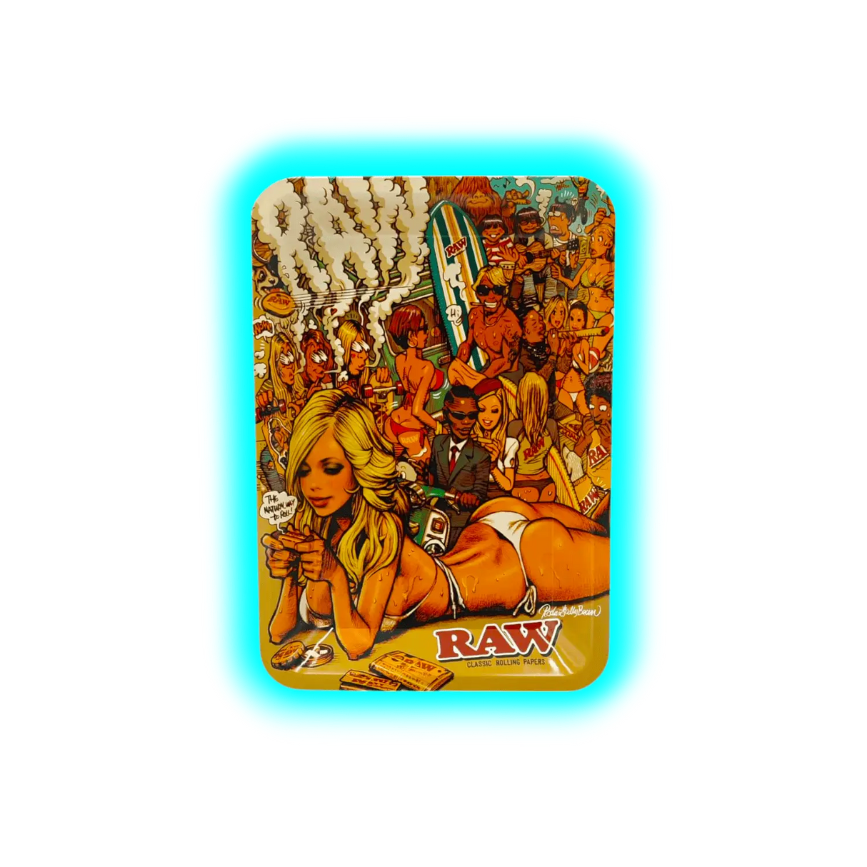 RAW x RJB Summer Beach Rolling Tray M 175 x 275mm