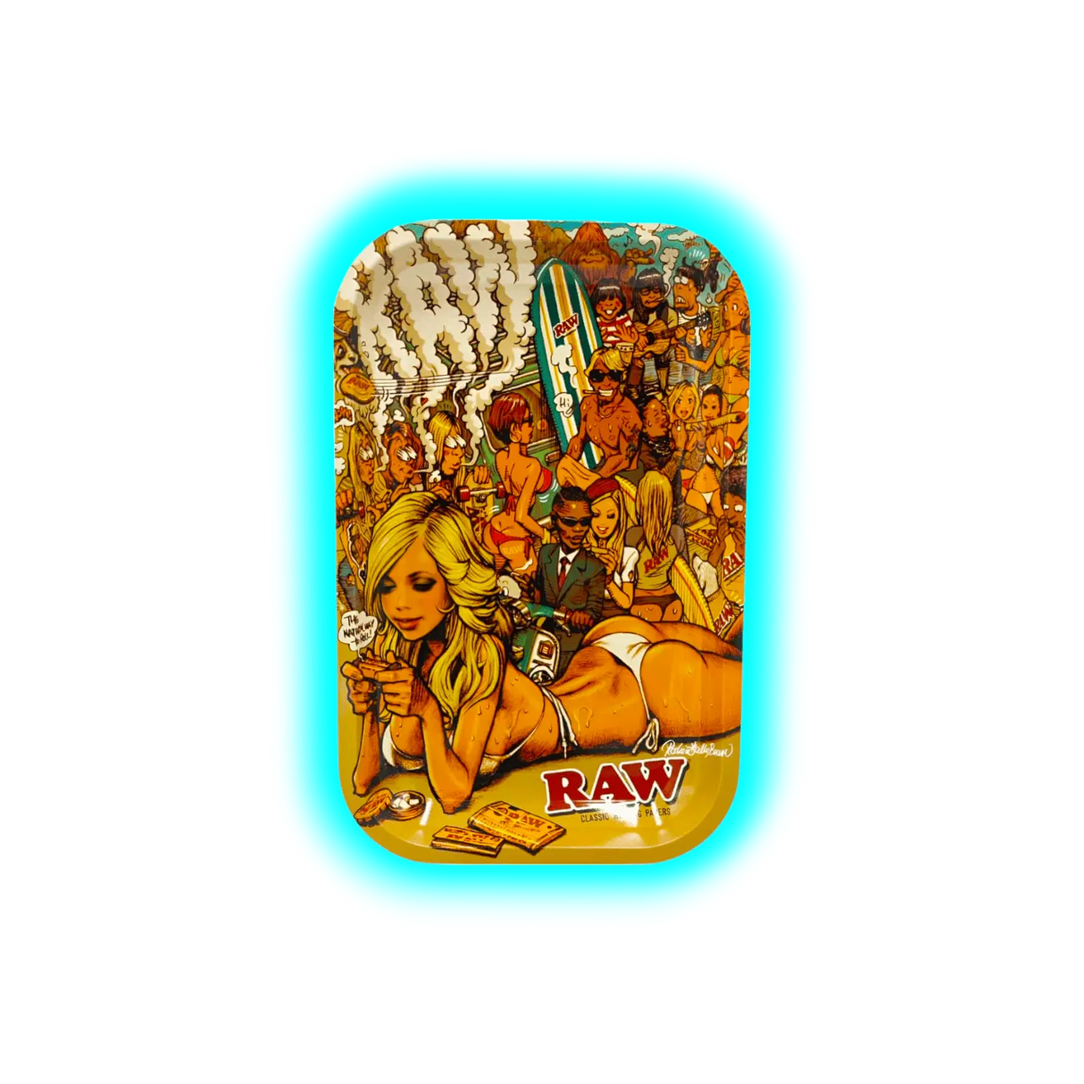 RAW x RJB Summer Beach Rolling Tray S 125 x 180mm