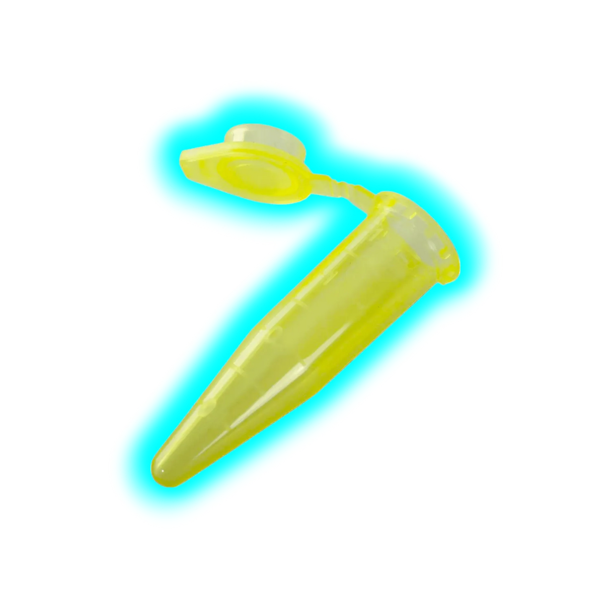 Reagent 1.5ml with attached lid 500pcs Yellow