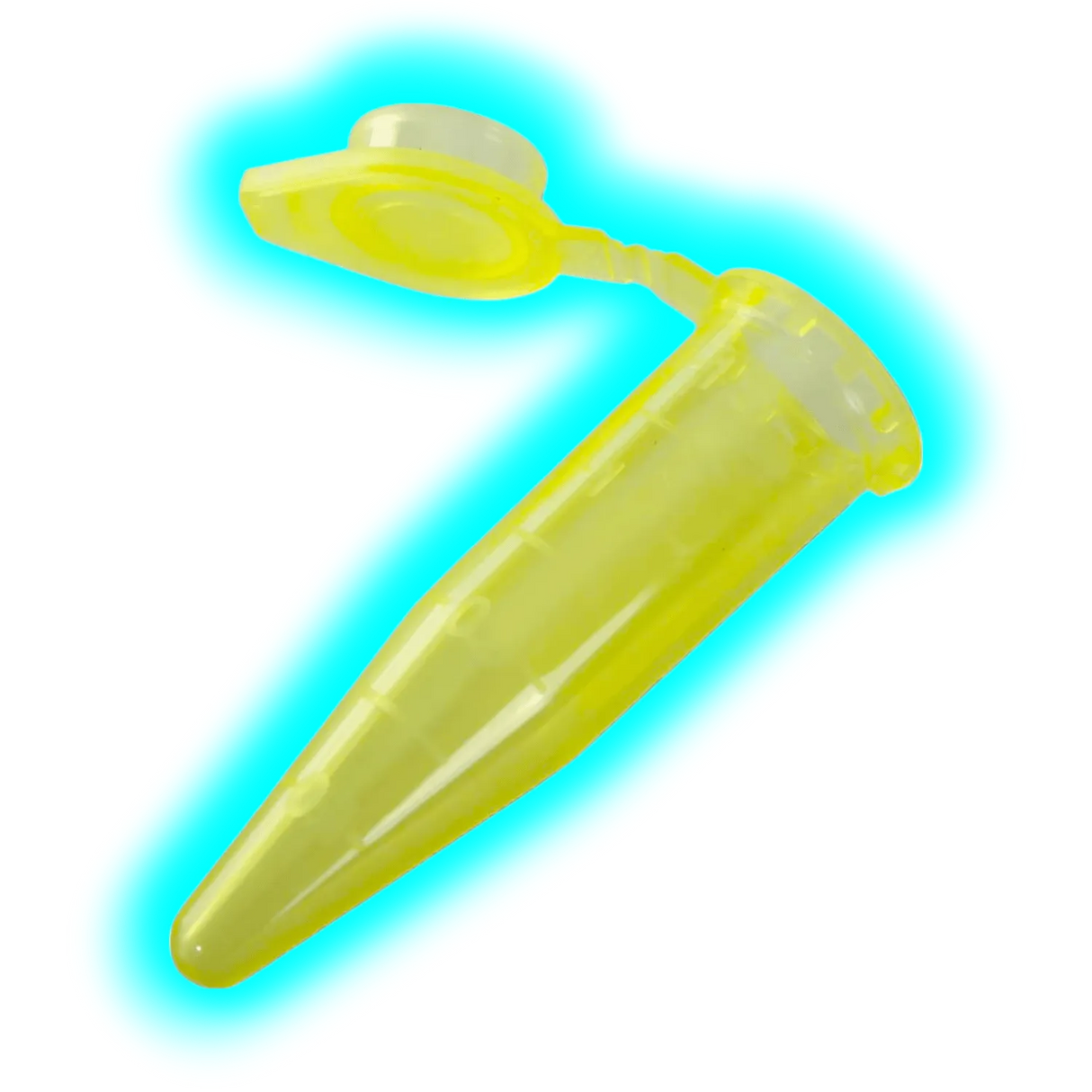 Reagent 1.5ml with attached lid 500pcs Yellow