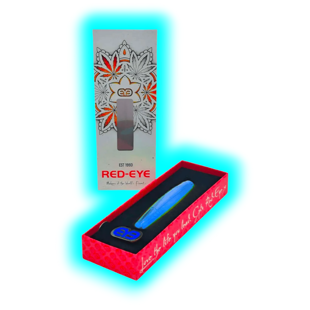 Red Eye Amazed Pipe Blue