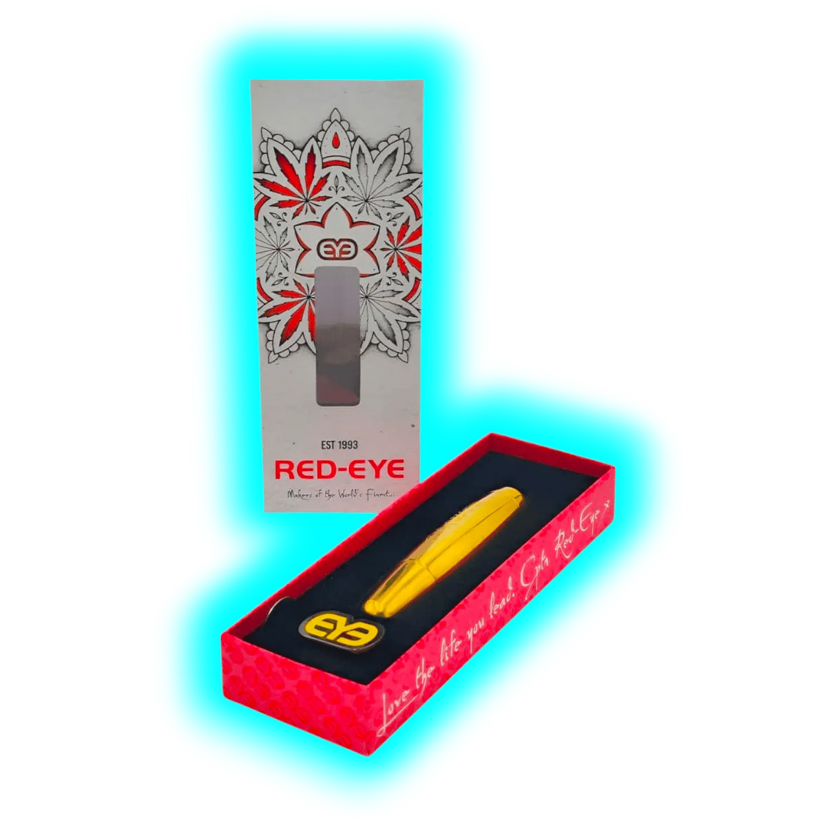 Red Eye Amazed Pipe Brass