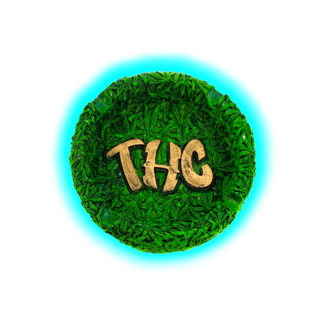 Resin Ashtray THC 13cm