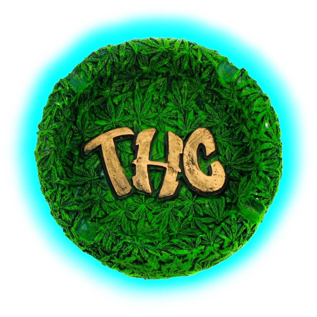 Resin Ashtray THC 13cm