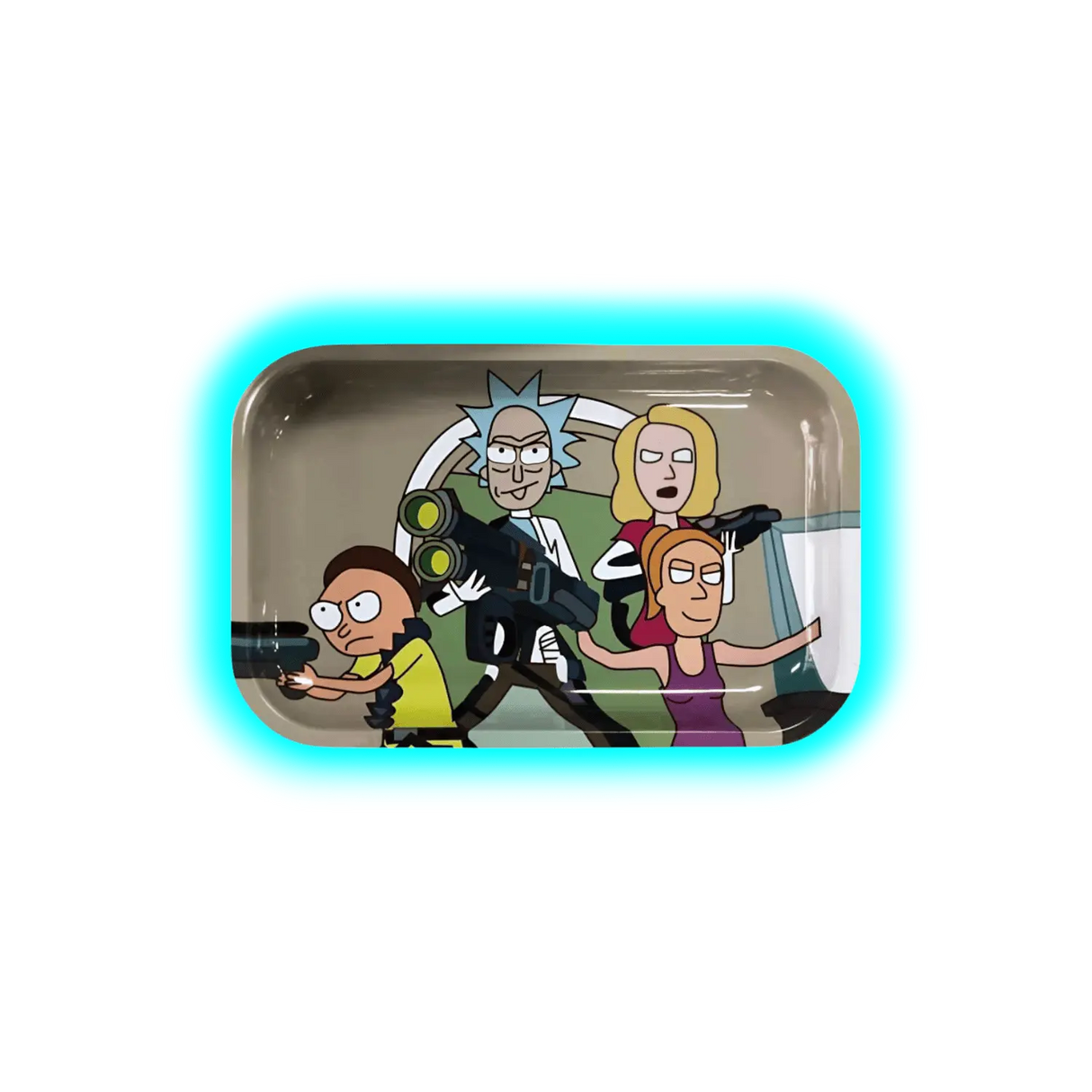Rolling Tray M Rick and Morty Familia 175 x 275mm