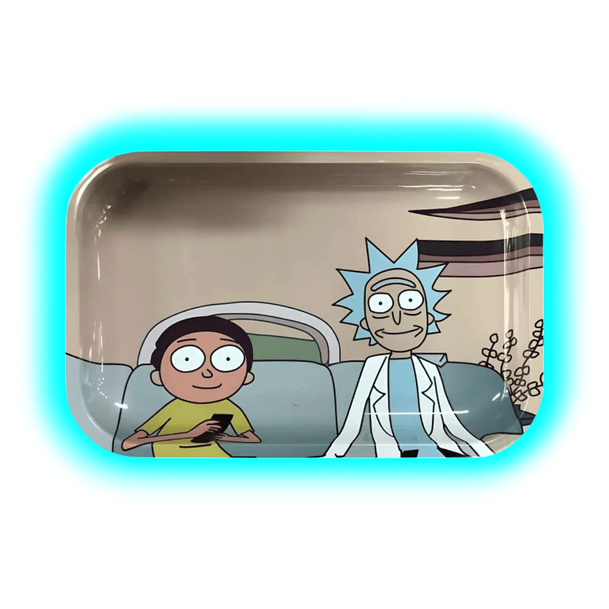 Rolling Tray M Rick and Morty Sofa 175 x 275mm