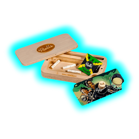 Rolls Smart Filter Secret Rolling Box aus Holz