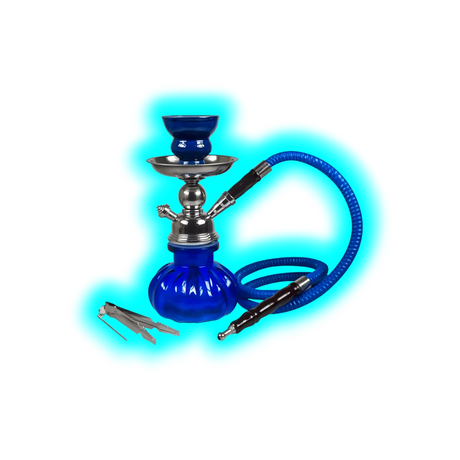 Sahbi Shisha 24 cm One Tube Deep Blue