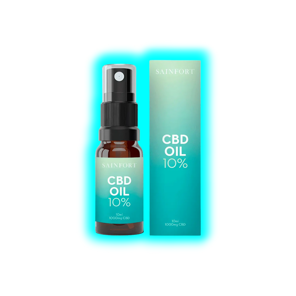 Sainfort CBD Oil 10ml 1000mg CBD 10%