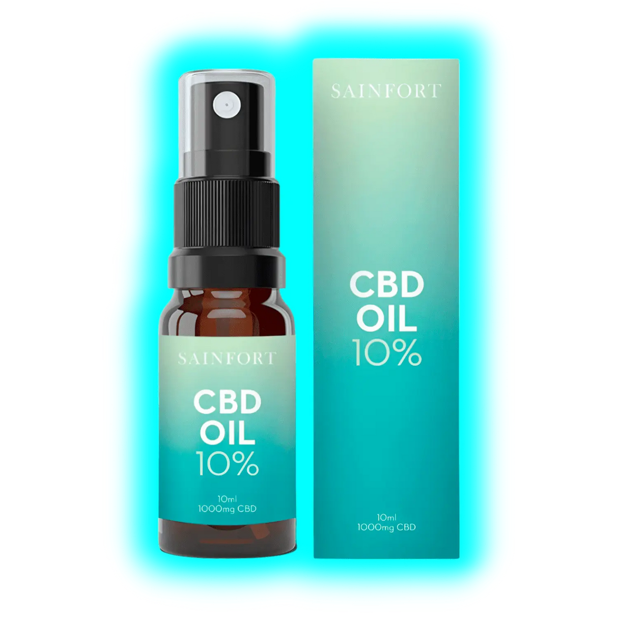 Sainfort CBD Oil 10ml 1000mg CBD 10%