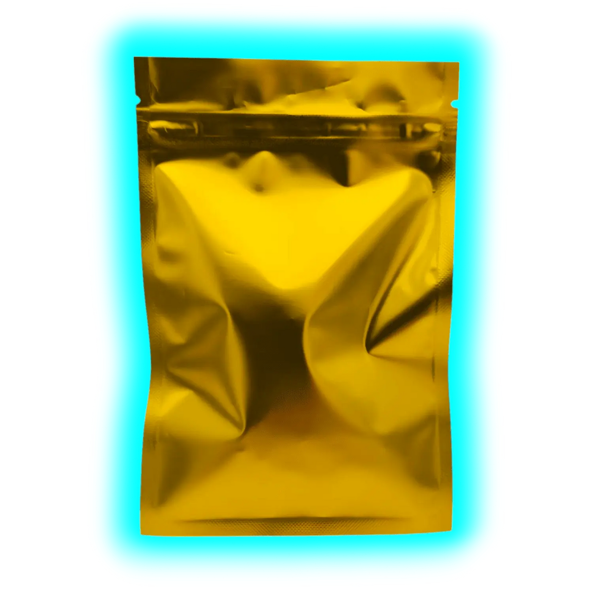 Sealing Bag Gold Clear 150x100mm 100pcs