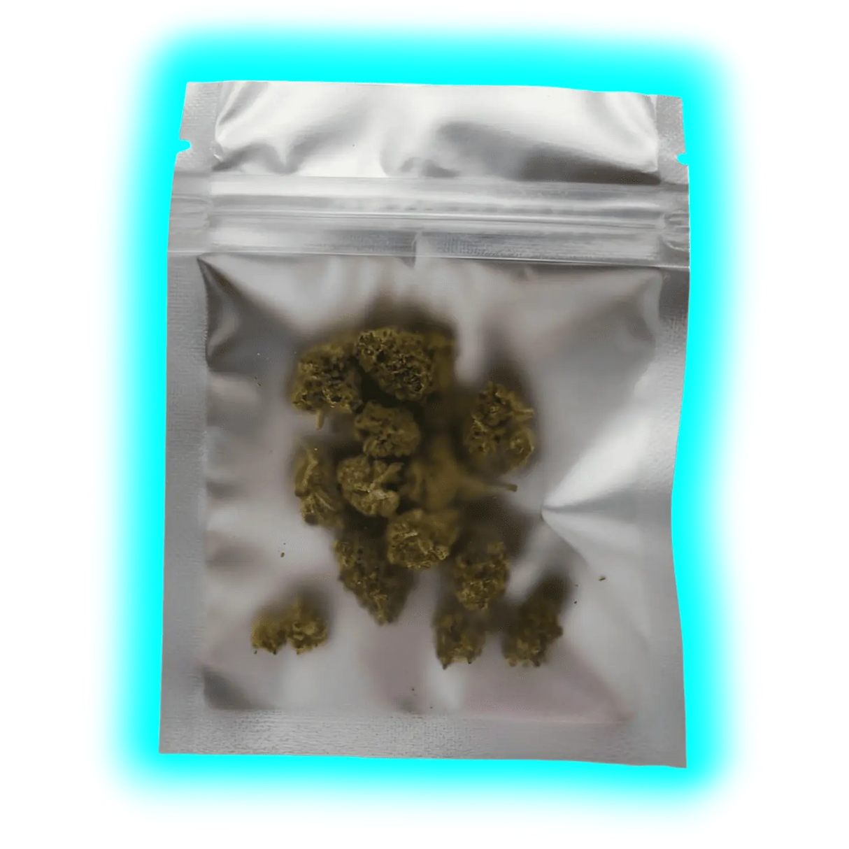 Sealing Bag Silver Clear 100x75mm 100pcs