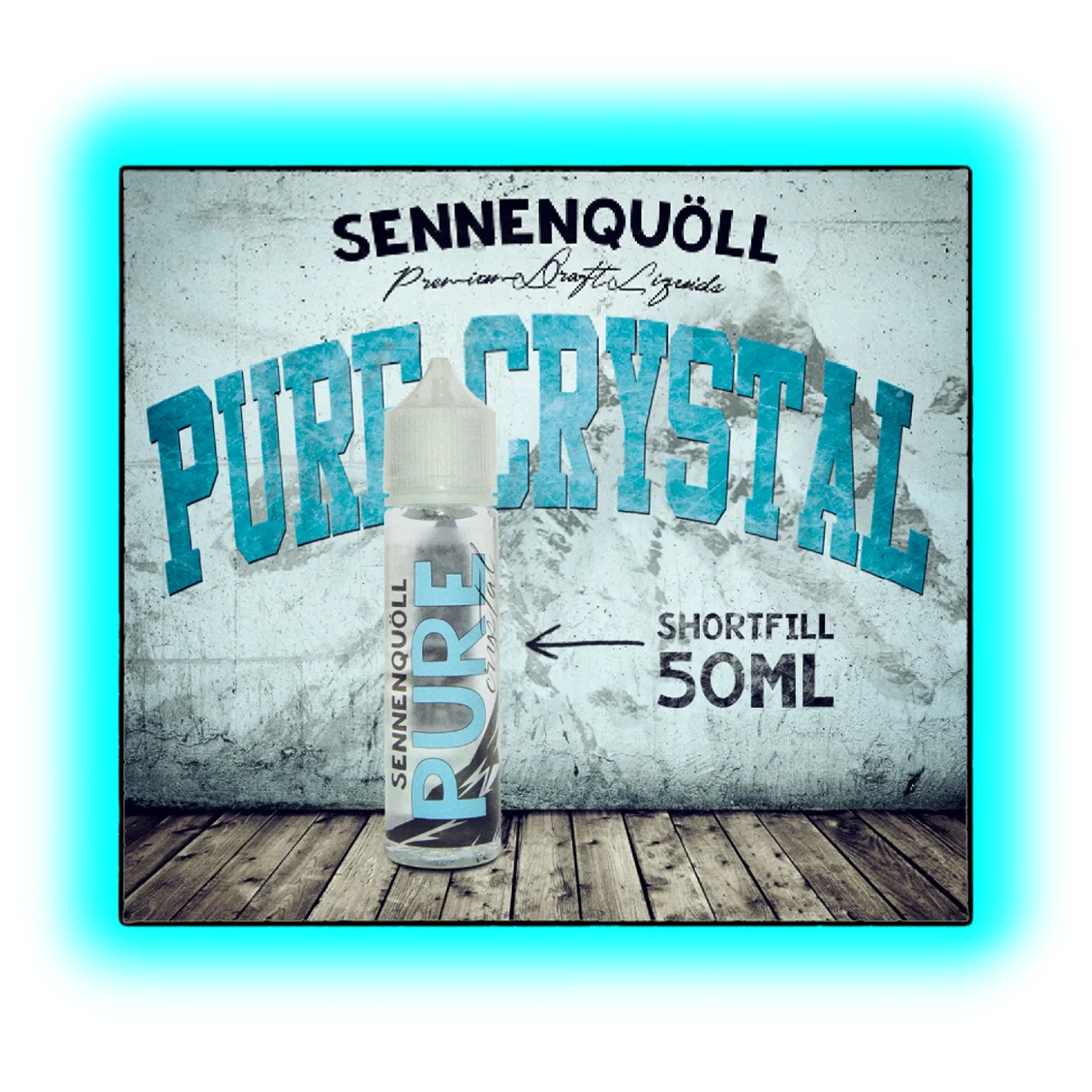 Sennenquöll Glacier Water Pure Crystal Shortfill 50ml