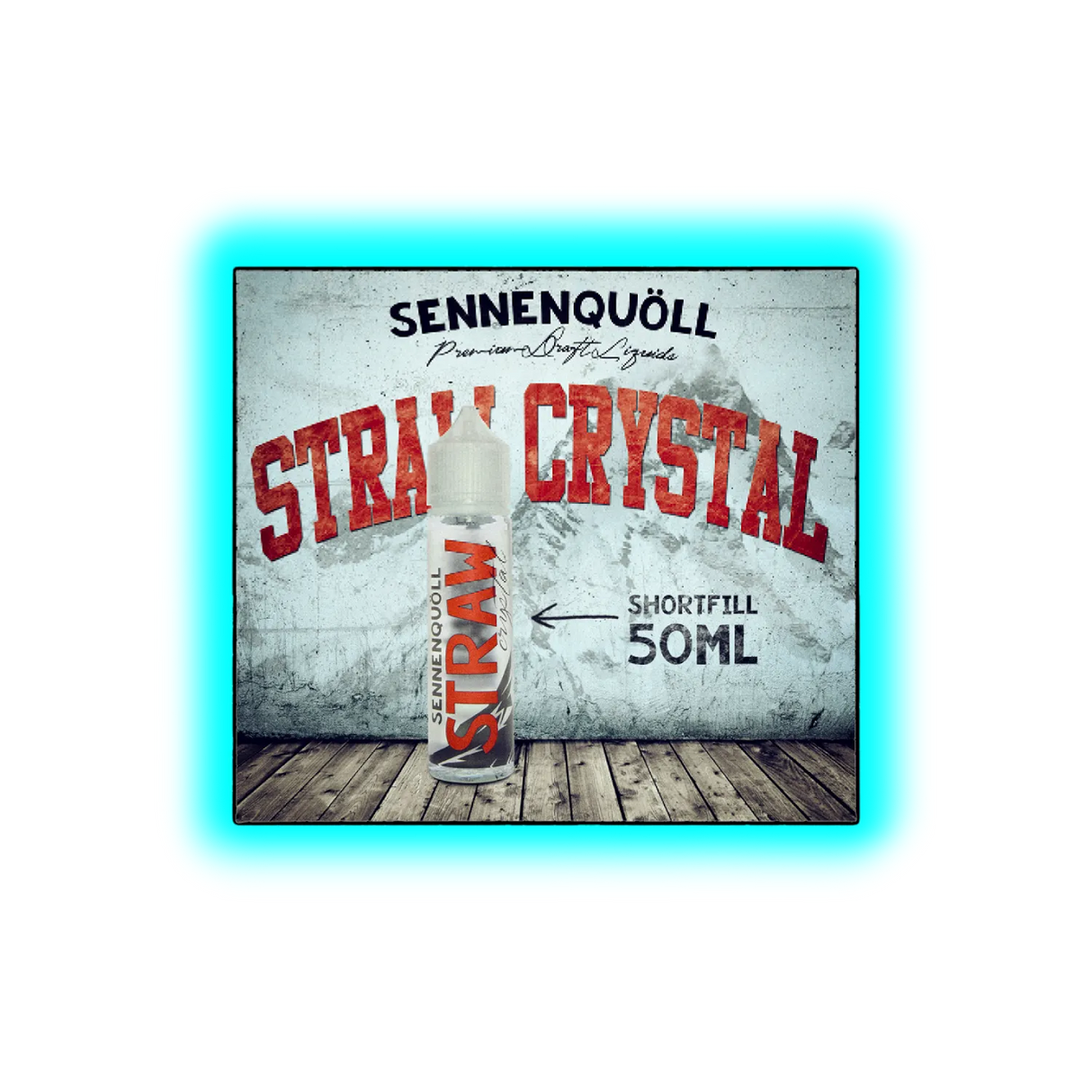 Sennenquöll Glacier Water Strawberry Crystal Shortfill 50ml