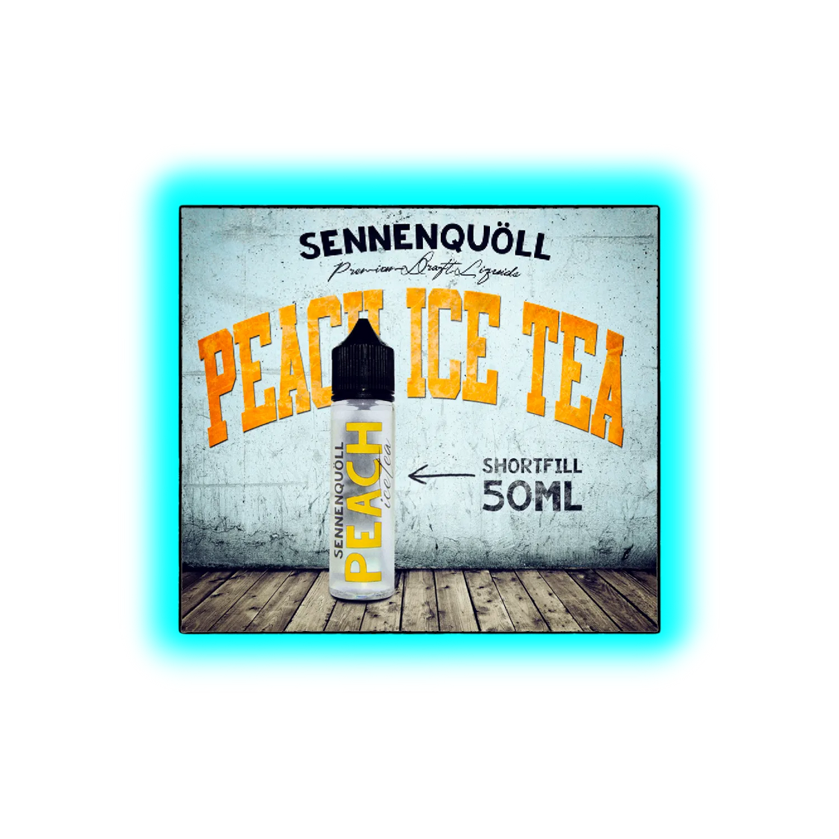 Sennenquöll Originals Peach Ice Tea Shortfill 50ml