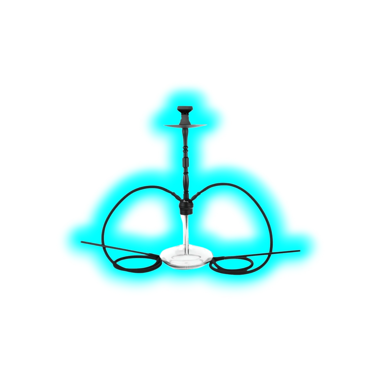 Shisha "Adelphos" sz. 70cm 2 Anschl.