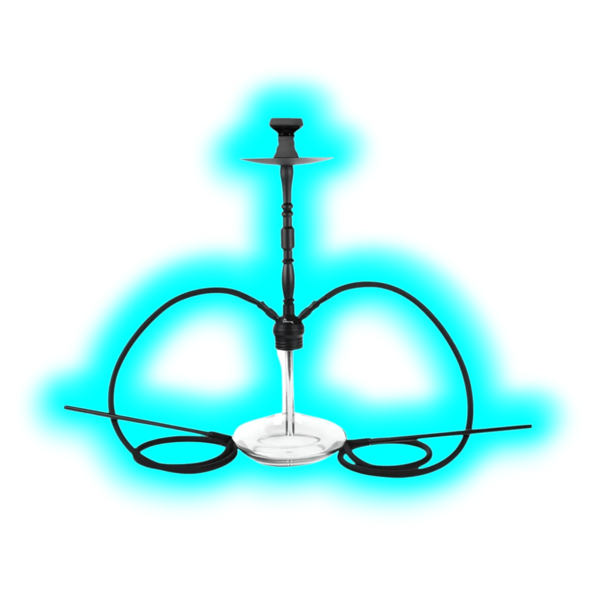 Shisha "Adelphos" sz. 70cm 2 Anschl.