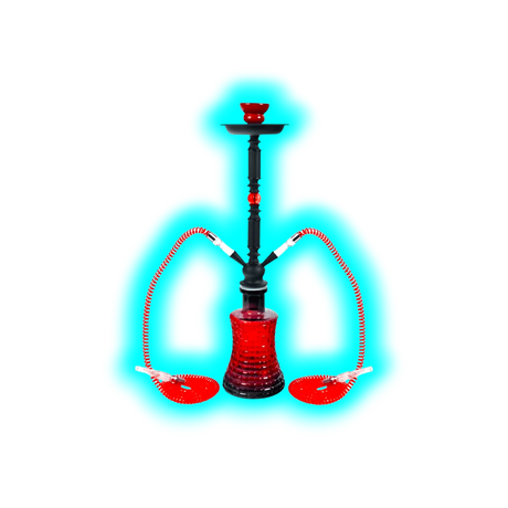 Shisha Big Mike 58cm Two Tubes