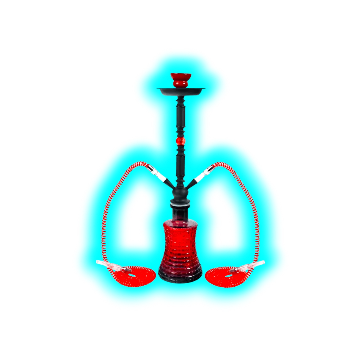 Shisha Big Mike 58cm Two Tubes