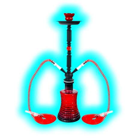Shisha Big Mike 58cm Two Tubes