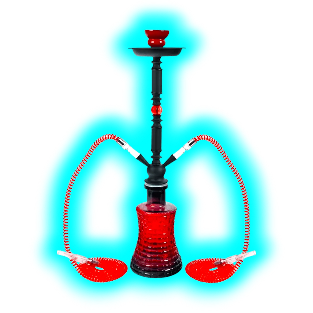 Shisha Big Mike 58cm Two Tubes