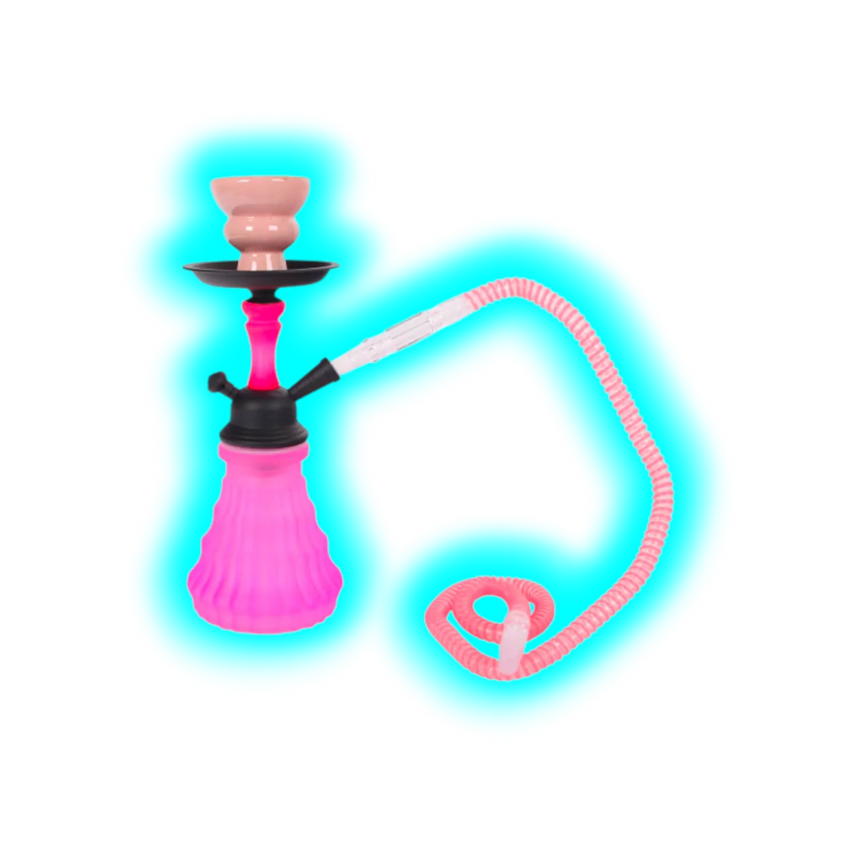 Shisha Tiny Pink One Tube 25cm
