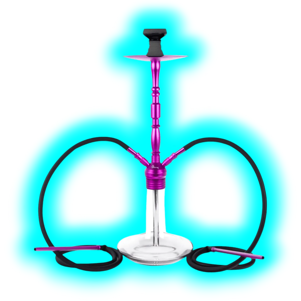 Shisha""Adelphos"" lil. 70cm 2 Anschl.