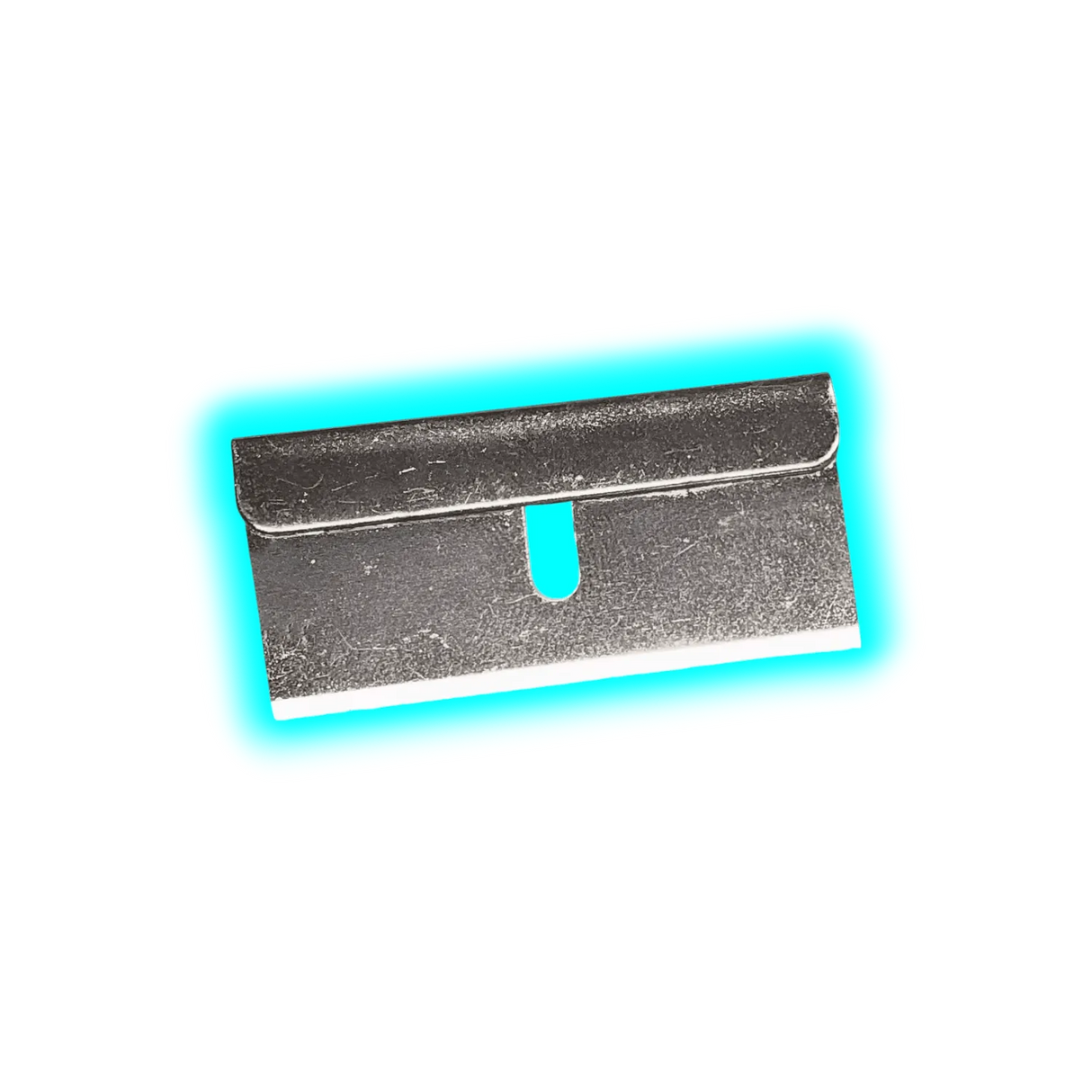 Silberfarbene Klinge 40 x 20mm